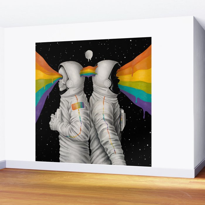 Farther Away Than Tomorrow Wall Mural Gallery Image 2