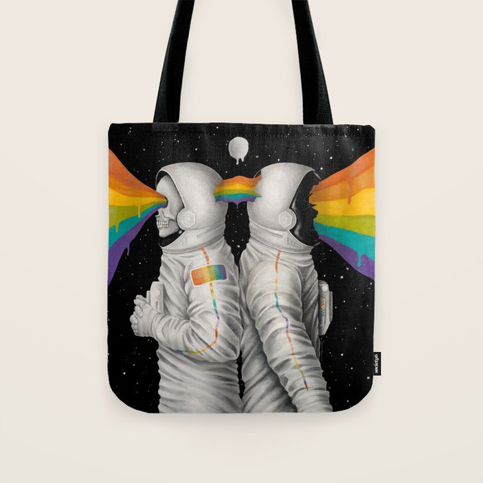Farther Away Than Tomorrow Tote Bag Gallery Image 1