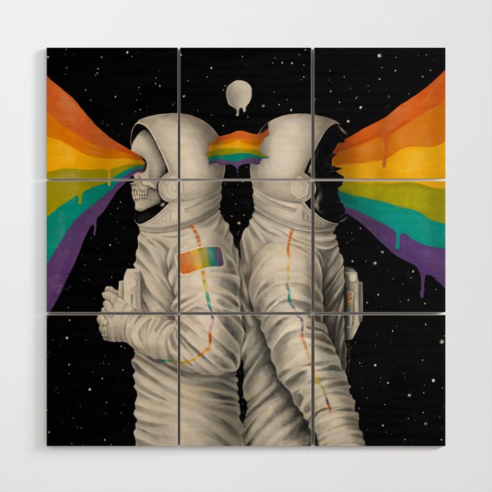 Farther Away Than Tomorrow Wood Wall Art Gallery Image 1
