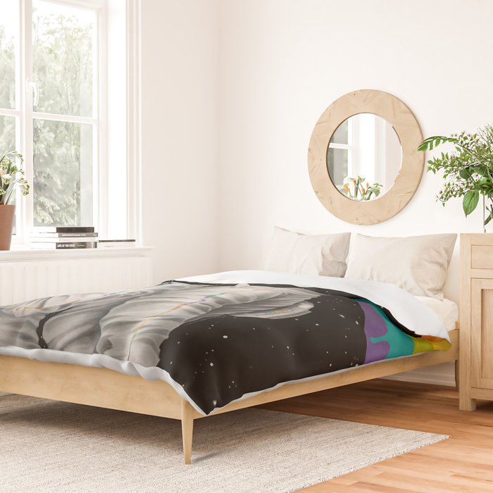 Farther Away Than Tomorrow Duvet Cover Gallery Image 2