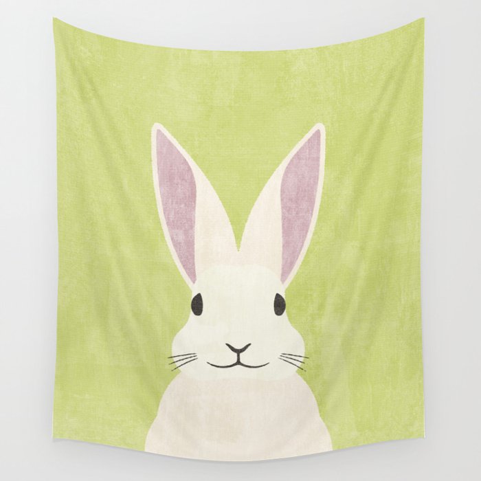 FAUNA / Rabbit Wall Tapestry Gallery Image 4