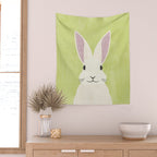 FAUNA / Rabbit Wall Tapestry Gallery Image 2
