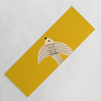 Yellow starling Yoga Mat Gallery Image 1