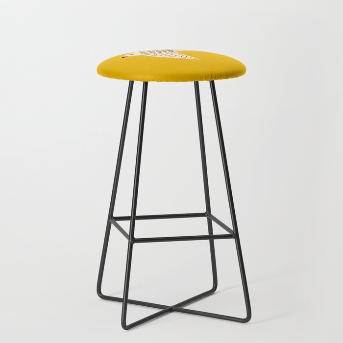 Yellow starling Stool Gallery Image 1