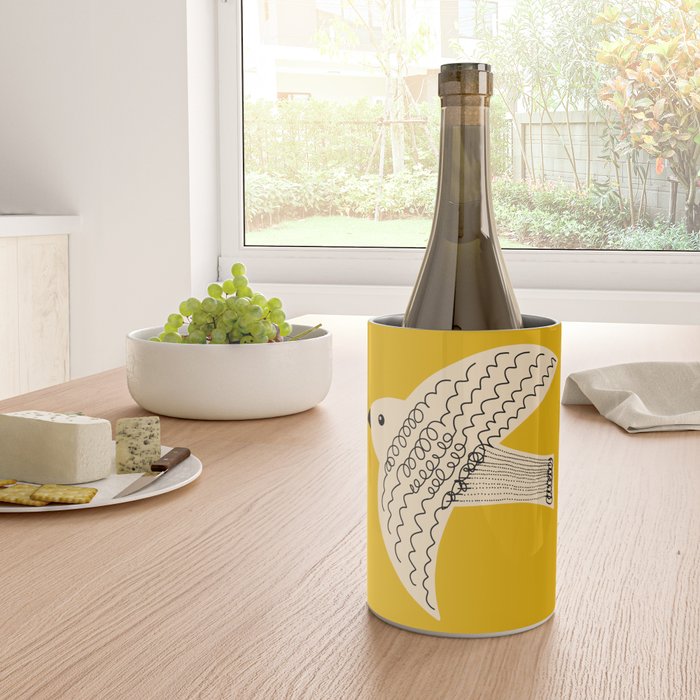 Yellow starling Wine Chiller Gallery Image 4