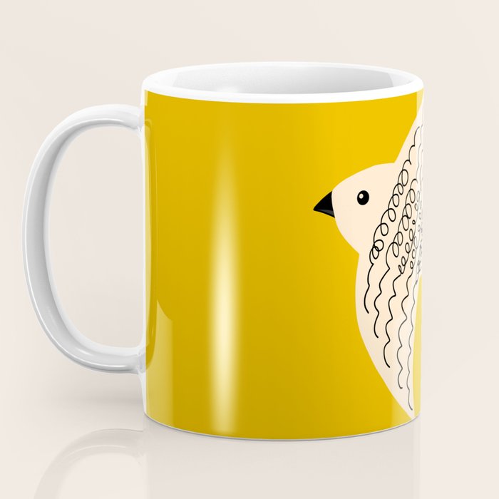 Yellow starling Coffee Mug Gallery Image 3