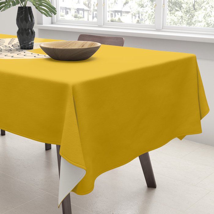 Yellow starling Tablecloth Gallery Image 3