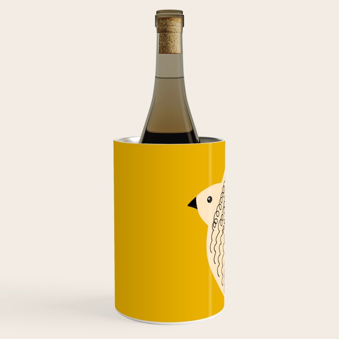 Yellow starling Wine Chiller Gallery Image 2