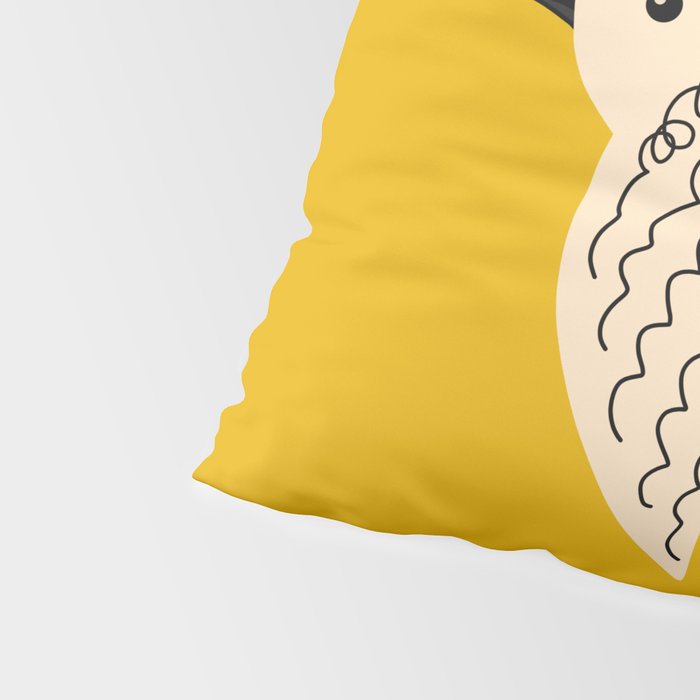 Yellow starling Pillow Sham Gallery Image 4
