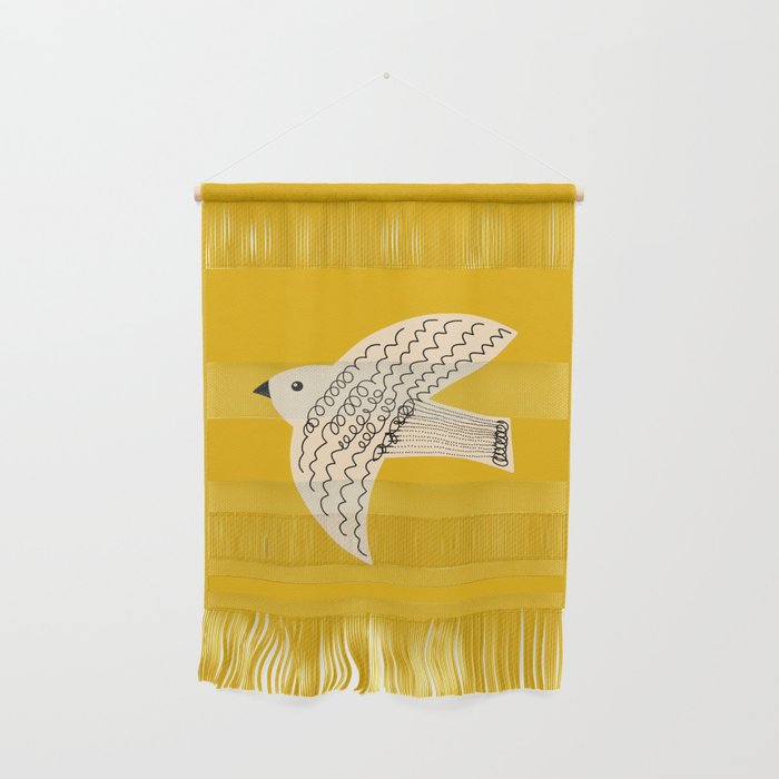 Yellow starling Wall Hanging Gallery Image 1