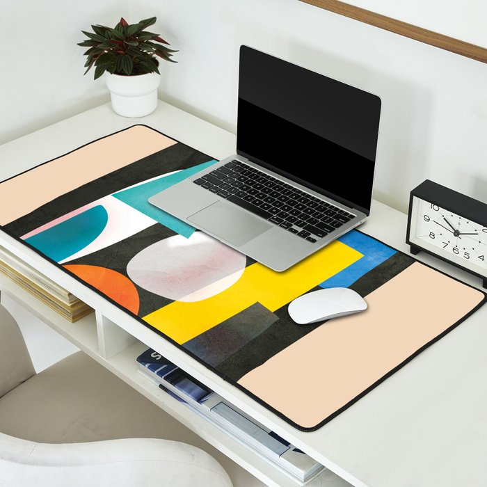 Abstract Modern Art 27 Desk Mat Gallery Image 2