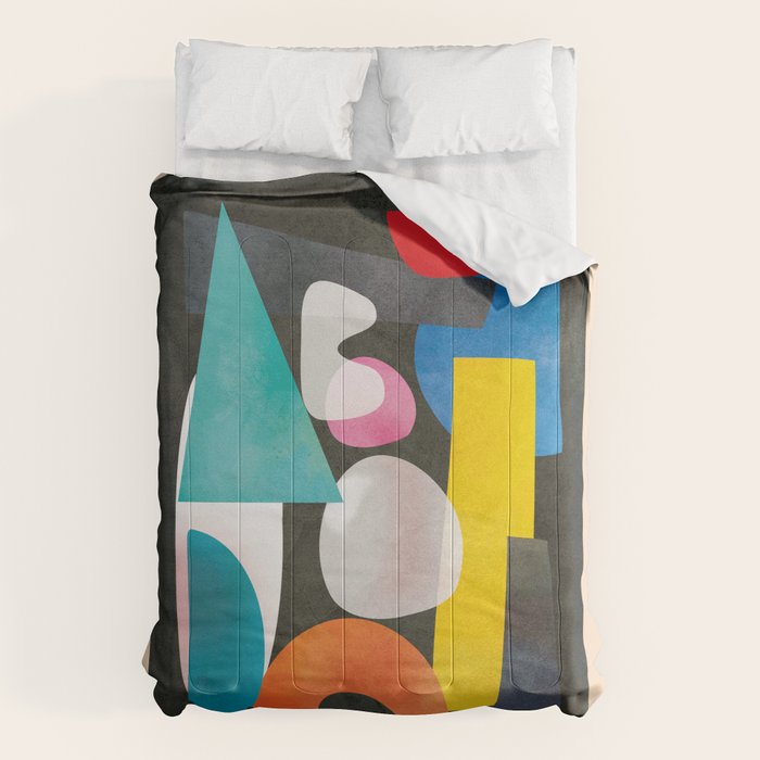 Abstract Modern Art 27 Comforter Gallery Image 6
