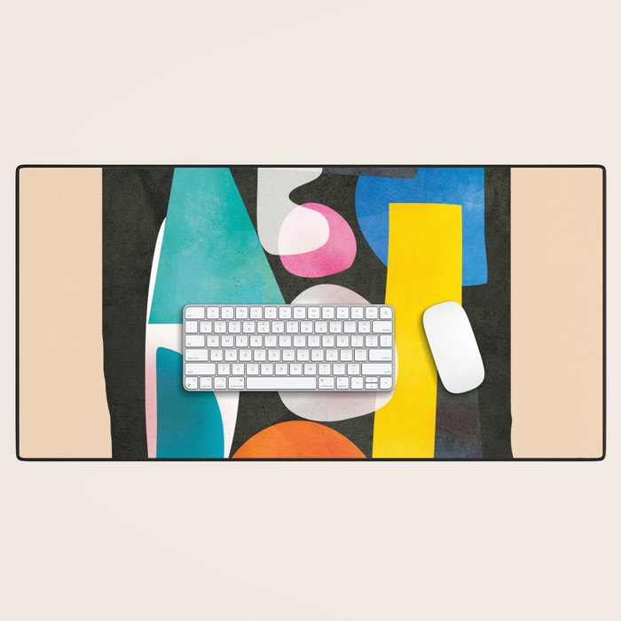 Abstract Modern Art 27 Desk Mat Gallery Image 1
