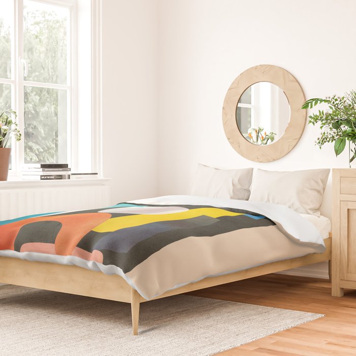 Abstract Modern Art 27 Duvet Cover Gallery Image 2