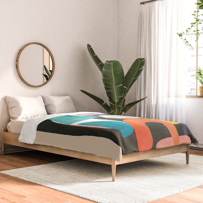 Abstract Modern Art 27 Comforter Gallery Image 2