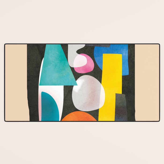 Abstract Modern Art 27 Desk Mat Gallery Image 3