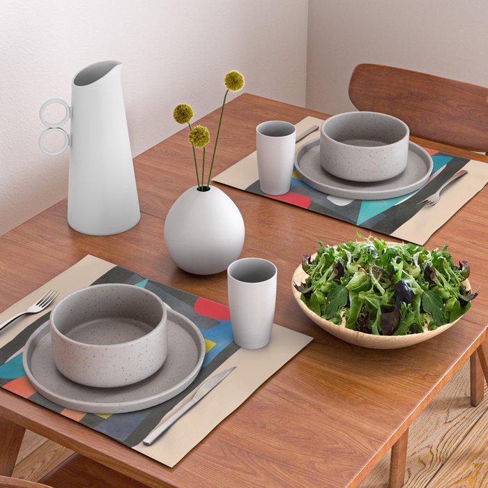 Abstract Modern Art 27 Placemat Gallery Image 2