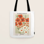 Flower market. Madrid Tote Bag Gallery Image 1
