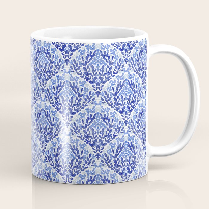 Chinoiserie Scallops Coffee Mug Gallery Image 1