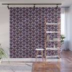 Hypnotized - vintage violet  Wall Mural Gallery Image 1