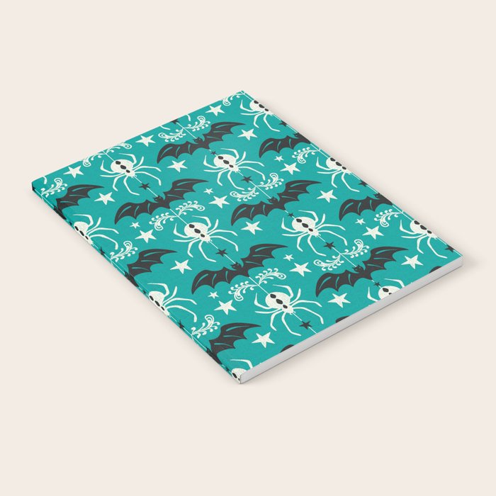 Night Creatures - Teal Notebook Gallery Image 2