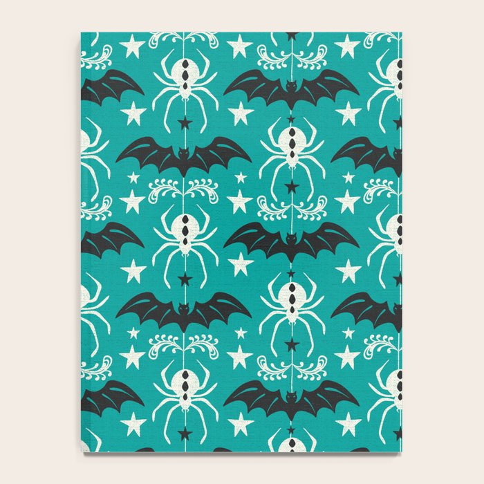 Night Creatures - Teal Notebook Gallery Image 4