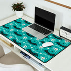 Night Creatures - Teal Desk Mat Gallery Image 2