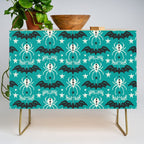 Night Creatures - Teal Credenza Gallery Image 1