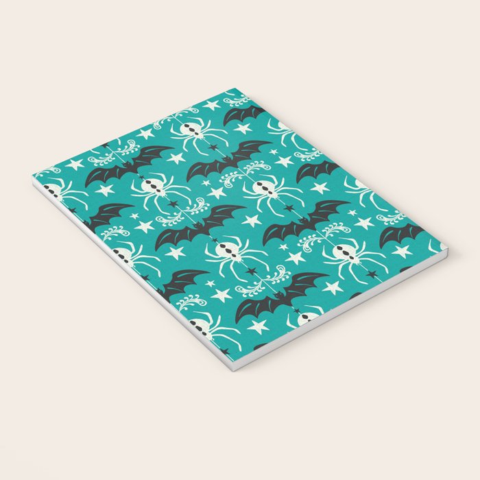 Night Creatures - Teal Notebook Gallery Image 3
