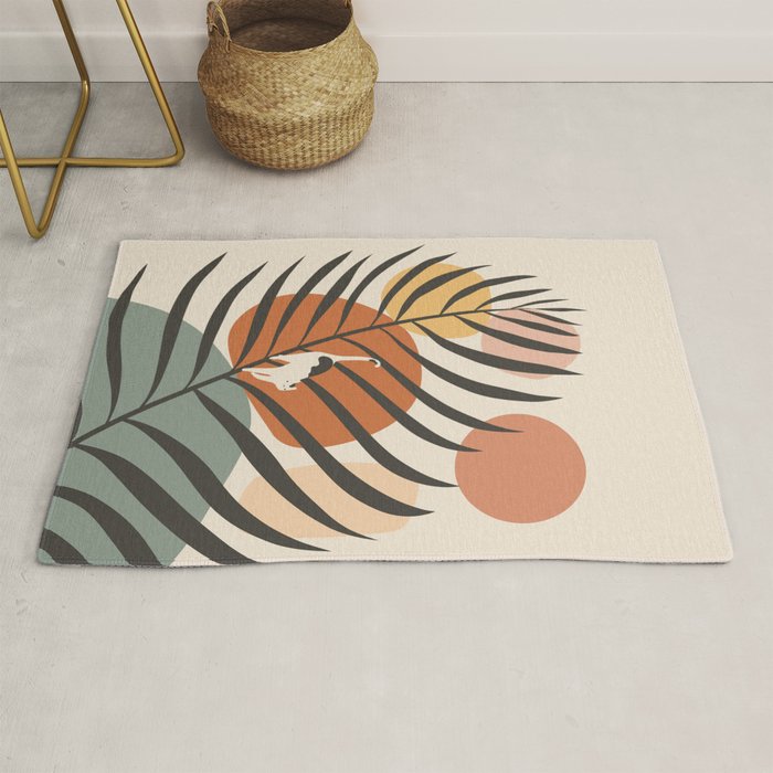 Cat and Plant 32 Rug Gallery Image 1