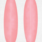 Surfboards in Pink Coffee Mug Gallery Image 2