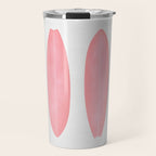 Surfboards in Pink Travel Mug Gallery Image 1