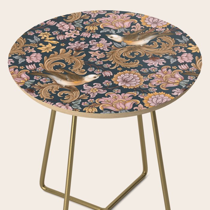 Ornate Bird Garden Side Table Gallery Image 2