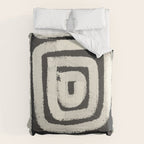 Boho black and white tribal design Comforter Gallery Image 6
