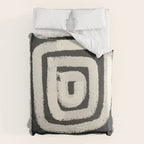 Boho black and white tribal design Duvet Cover Gallery Image 6