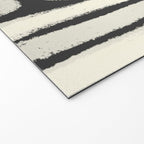 Boho black and white tribal design Welcome Mat Gallery Image 2