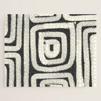 Boho black and white tribal design Jigsaw Puzzle Gallery Image 1