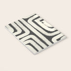 Boho black and white tribal design Notebook Gallery Image 3