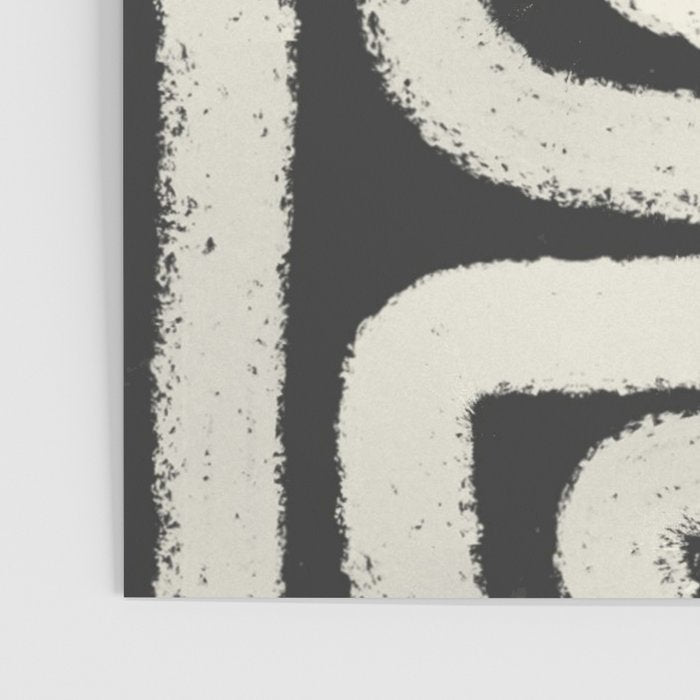 Boho black and white tribal design Poster Gallery Image 3