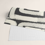 Boho black and white tribal design Wrapping Paper Gallery Image 2