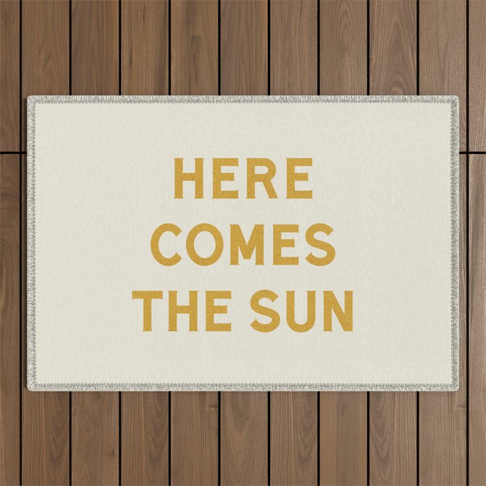 Here comes the sun Outdoor Rug Gallery Image 1