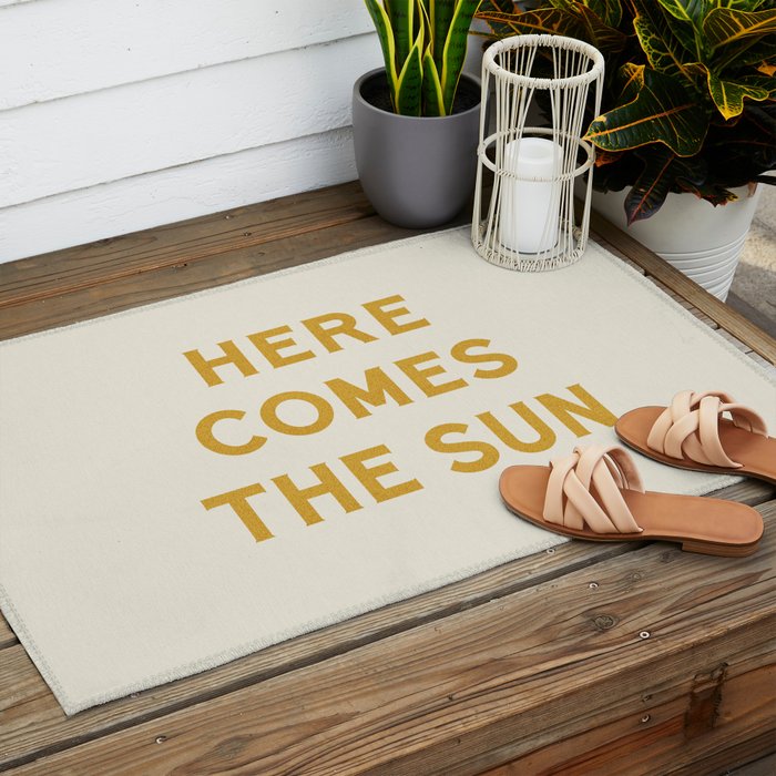 Here comes the sun Outdoor Rug Gallery Image 2