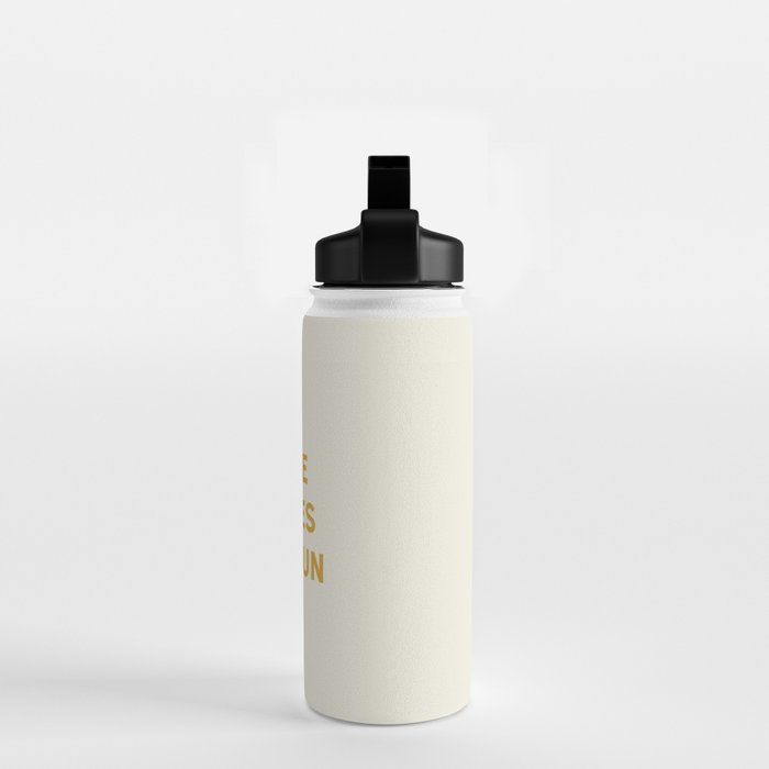 Here comes the sun Water Bottle Gallery Image 2