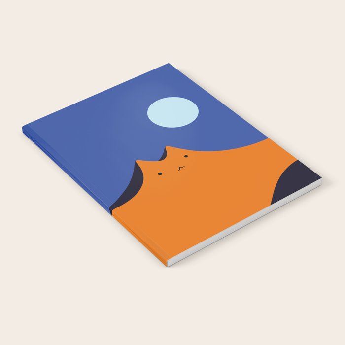 Cat Landscape 179: Lunar Mirage Notebook Gallery Image 1
