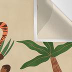 Dancing with Tiger Wall Tapestry Gallery Image 3