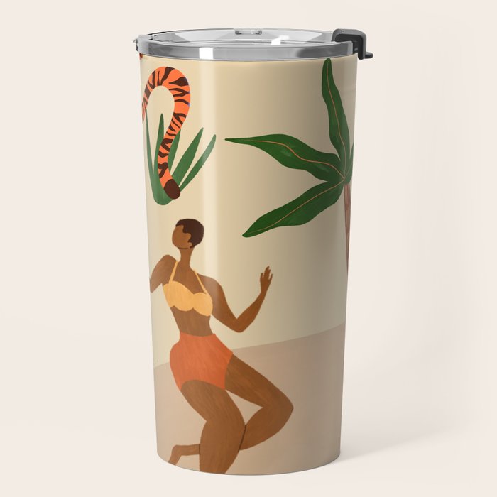 Dancing with Tiger Travel Mug Gallery Image 2