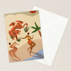 Dancing with Tiger Stationery Card Gallery Image 2