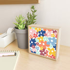 Wall Flower, Retro, Colorful, Floral Prints Mini Art Print Gallery Image 2