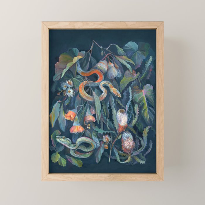 Snake Banksia Forest Mini Art Print Gallery Image 1