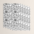 Fun halloween cartoon doodle art pattern Wrapping Paper Gallery Image 3